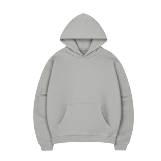 BOXY HOODIE BASIC (ASPHALT)